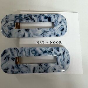 NWT Nat + Noor Barette Duo in Ocean